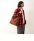【Un coeur/アンクール】K906019 SUEDE DRAPE ONE SHOULDER