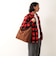 【Un coeur/アンクール】K906019 SUEDE DRAPE ONE SHOULDER