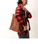 【Un coeur/アンクール】K906021 SUEDE DRAPE 2WAY TOTE