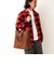 【Un coeur/アンクール】K906021 SUEDE DRAPE 2WAY TOTE