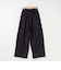 《セットアップ対応》【MAQWEL/マクウェル】裾ドロストパンツ