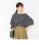 【一部WEB限定カラーアイテム】ドレープドルマンプルオーバー