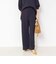 【NOLLEY’S mgr.松葉別注・一部WEB限定色】《セットアップ》ツイルバイヤス洗練美脚パンツ