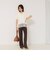 【NOLLEY’S mgr.松葉別注・一部WEB限定色】《セットアップ》ツイルバイヤス洗練美脚パンツ