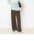 【NOLLEY’S mgr.松葉別注・一部WEB限定色】《セットアップ》ツイルバイヤス洗練美脚パンツ