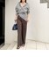 【NOLLEY’S mgr.松葉別注・一部WEB限定色】《セットアップ》ツイルバイヤス洗練美脚パンツ