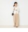 【NOLLEY’S mgr.松葉別注・一部WEB限定色】《セットアップ》ツイルバイヤス洗練美脚パンツ
