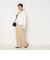 【NOLLEY’S mgr.松葉別注・一部WEB限定色】《セットアップ》ツイルバイヤス洗練美脚パンツ