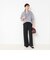 【NOLLEY’S mgr.松葉☆別注サイズ・一部WEB限定カラーアイテム】《セットアップ対応》ツイルバイヤス洗練美脚パンツ
