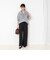 【NOLLEY’S mgr.松葉☆別注サイズ・一部WEB限定カラーアイテム】《セットアップ対応》ツイルバイヤス洗練美脚パンツ