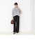 【NOLLEY’S mgr.松葉別注・一部WEB限定色】《セットアップ》ツイルバイヤス洗練美脚パンツ