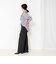 【NOLLEY’S mgr.松葉別注・一部WEB限定色】《セットアップ》ツイルバイヤス洗練美脚パンツ