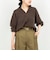 【一部WEB限定カラーアイテム】《セットアップ対応》ウォッシャブルツイルスキッパーシャツ