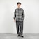 ウール オンブレチェック レギュラーシャツ 26AW