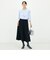 ウォッシャブル3WAYボウタイ風ブラウス