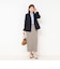 【BECシリーズ】《セットアップ対応》ウォッシャブルライトダンボールジョーゼット2WAYタイトスカート