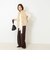 【 SHOP PRESS二見別注カラー】レイヤードピース付きVネックプルオーバー