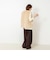 【 SHOP PRESS二見別注カラー】レイヤードピース付きVネックプルオーバー