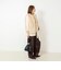 【 SHOP PRESS二見別注カラー】レイヤードピース付きVネックプルオーバー
