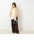 【 SHOP PRESS二見別注カラー】レイヤードピース付きVネックプルオーバー