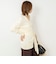 【 SHOP PRESS二見別注カラー】レイヤードピース付きVネックプルオーバー