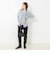 【 SHOP PRESS二見別注カラー】レイヤードピース付きVネックプルオーバー