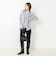 【 SHOP PRESS二見別注カラー】レイヤードピース付きVネックプルオーバー