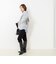 【 SHOP PRESS二見別注カラー】レイヤードピース付きVネックプルオーバー