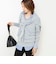 【 SHOP PRESS二見別注カラー】レイヤードピース付きVネックプルオーバー