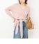 【 SHOP PRESS二見別注カラー】レイヤードピース付きVネックプルオーバー