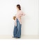 【 SHOP PRESS二見別注カラー】レイヤードピース付きVネックプルオーバー