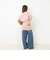 【 SHOP PRESS二見別注カラー】レイヤードピース付きVネックプルオーバー