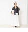 【 SHOP PRESS二見別注カラー】レイヤードピース付きVネックプルオーバー