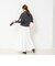 【 SHOP PRESS二見別注カラー】レイヤードピース付きVネックプルオーバー