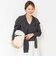 【 SHOP PRESS二見別注カラー】レイヤードピース付きVネックプルオーバー
