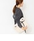 【 SHOP PRESS二見別注カラー】レイヤードピース付きVネックプルオーバー