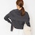 【 SHOP PRESS二見別注カラー】レイヤードピース付きVネックプルオーバー