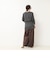 【 SHOP PRESS二見別注カラー】レイヤードピース付きVネックプルオーバー