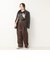 【 SHOP PRESS二見別注カラー】レイヤードピース付きVネックプルオーバー
