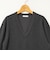 【 SHOP PRESS二見別注カラー】レイヤードピース付きVネックプルオーバー