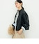 【MARILYN MOON/マリリーンムーン】soft eco-leather blouson別注