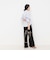 【一部WEB限定カラー】ウォッシャブルウエストタックストレッチシャツ