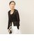 【MAQWEL/マクウェル】メローフリリーカーディガン