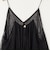 【WEB限定】ウォッシャブルアシメレースキャミ