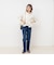 【WEB限定】ウォッシャブル2WAYチェックペプラムフリルブラウス