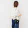 【WEB限定】ウォッシャブル2WAYチェックペプラムフリルブラウス