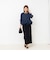 【WEB限定】ウォッシャブル2WAYチェックペプラムフリルブラウス
