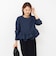 【WEB限定】ウォッシャブル2WAYチェックペプラムフリルブラウス
