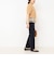 《セットアップ対応》ウォッシャブルダブルクロステーパードパンツ