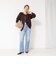【WEB限定】ウォッシャブルダブルジップ2WAYニット